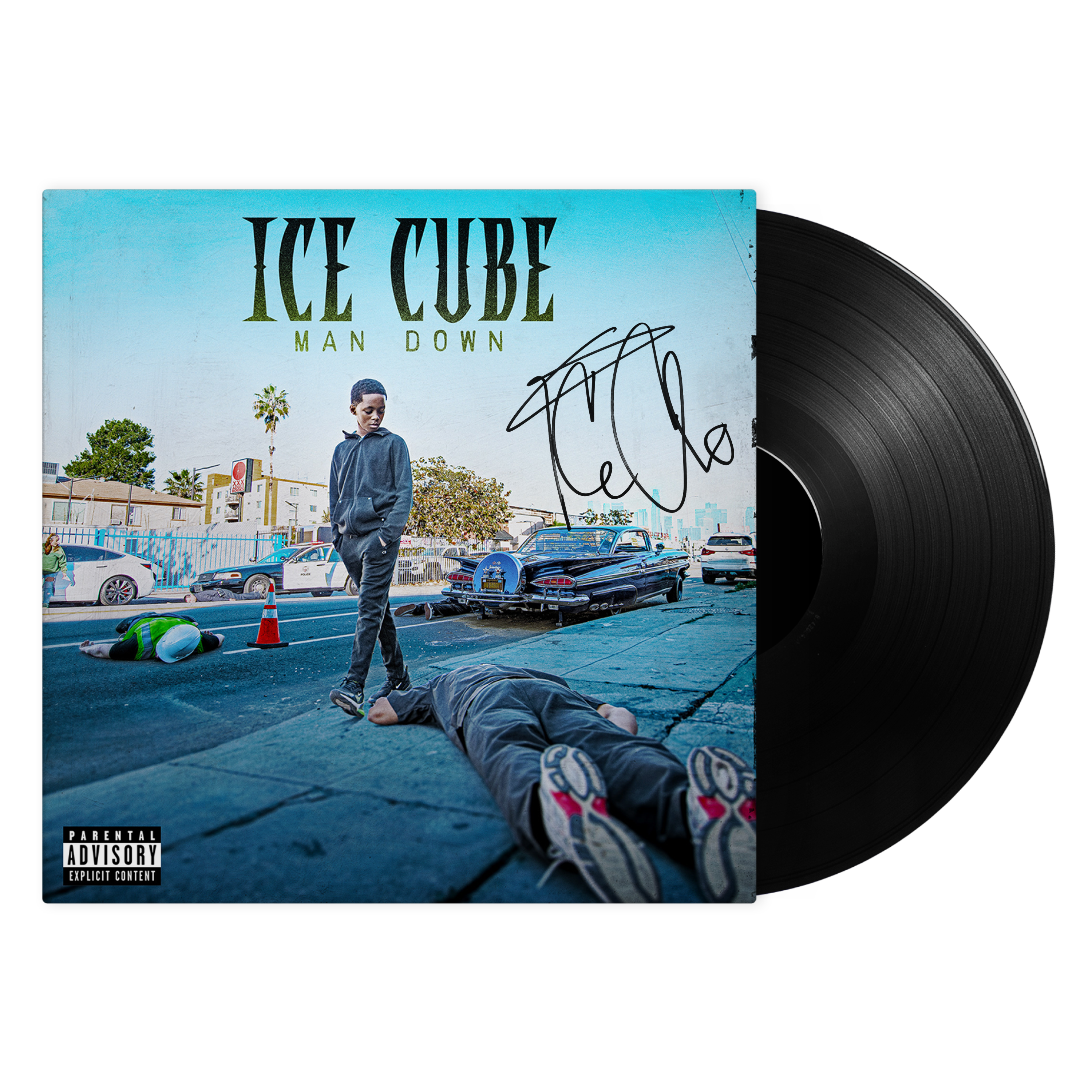 【直筆サイン入り】ICE CUBE / MAN DOWN 新品・未開封 MAN DOWN SIGNED VINYL – Ice Cube | Official Store
